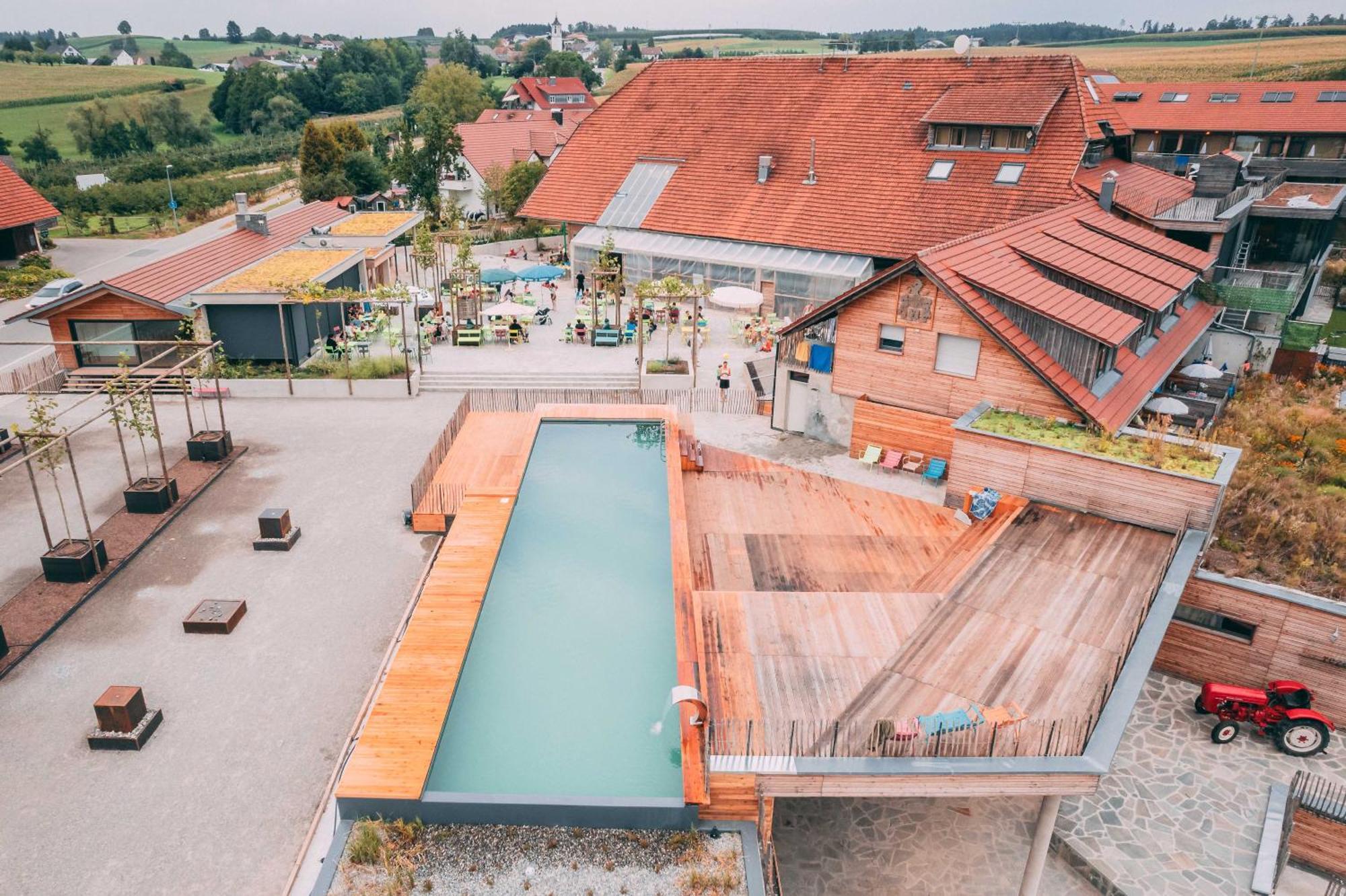 Gut Huegle Erlebnishof & Spa Ravensburg Exterior foto